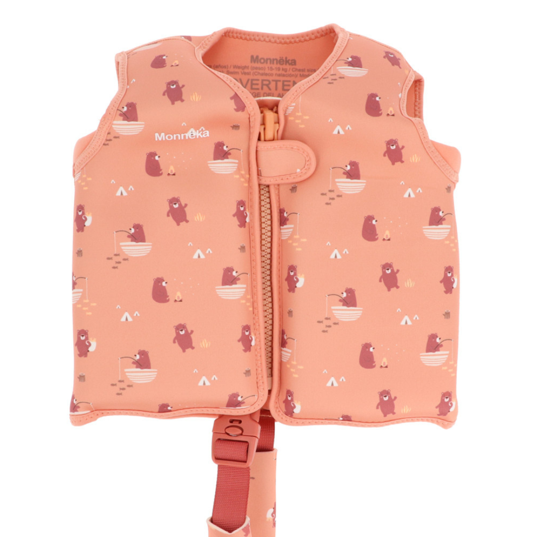 Chaleco flotador de aprendizaje MONNËKA · camping