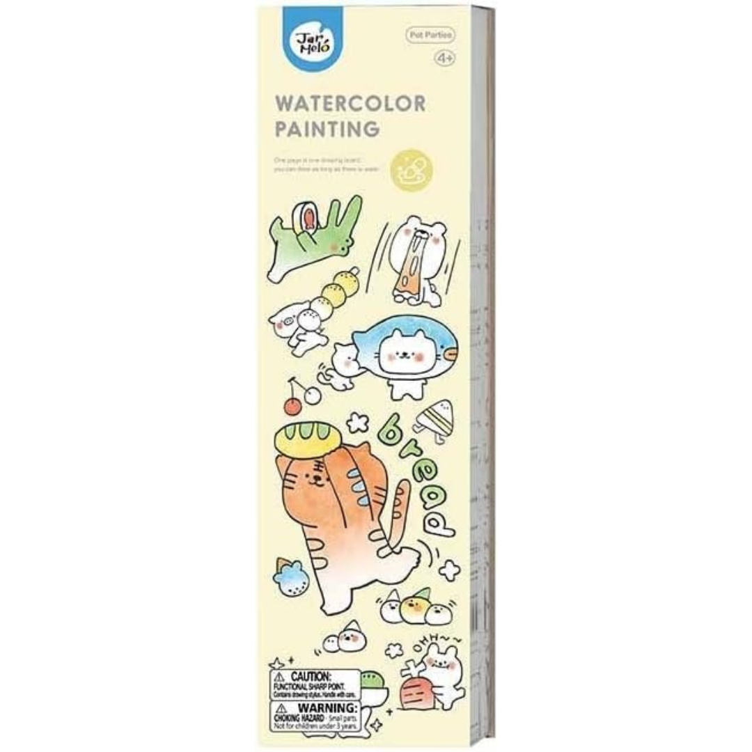 Cuaderno con acuarelas PET PARTIES