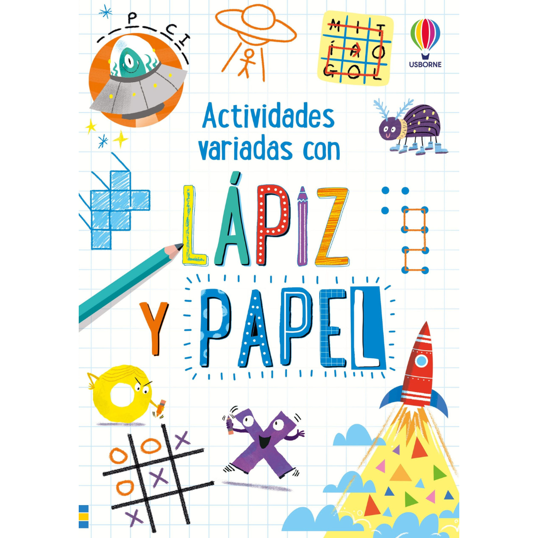 Actividades variadas con lápiz y papel