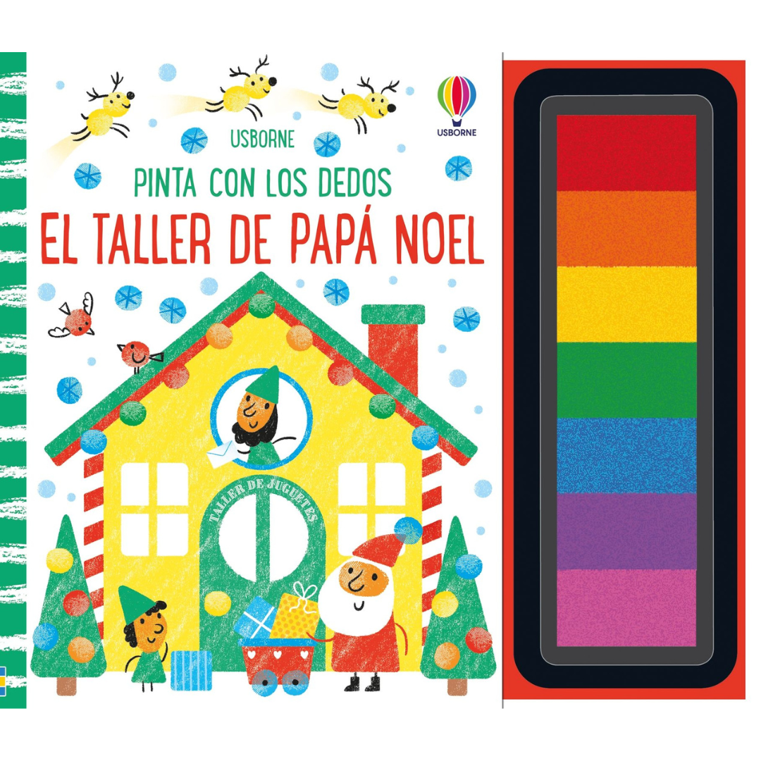 Pinta con los dedos · El Taller de Papá Noel