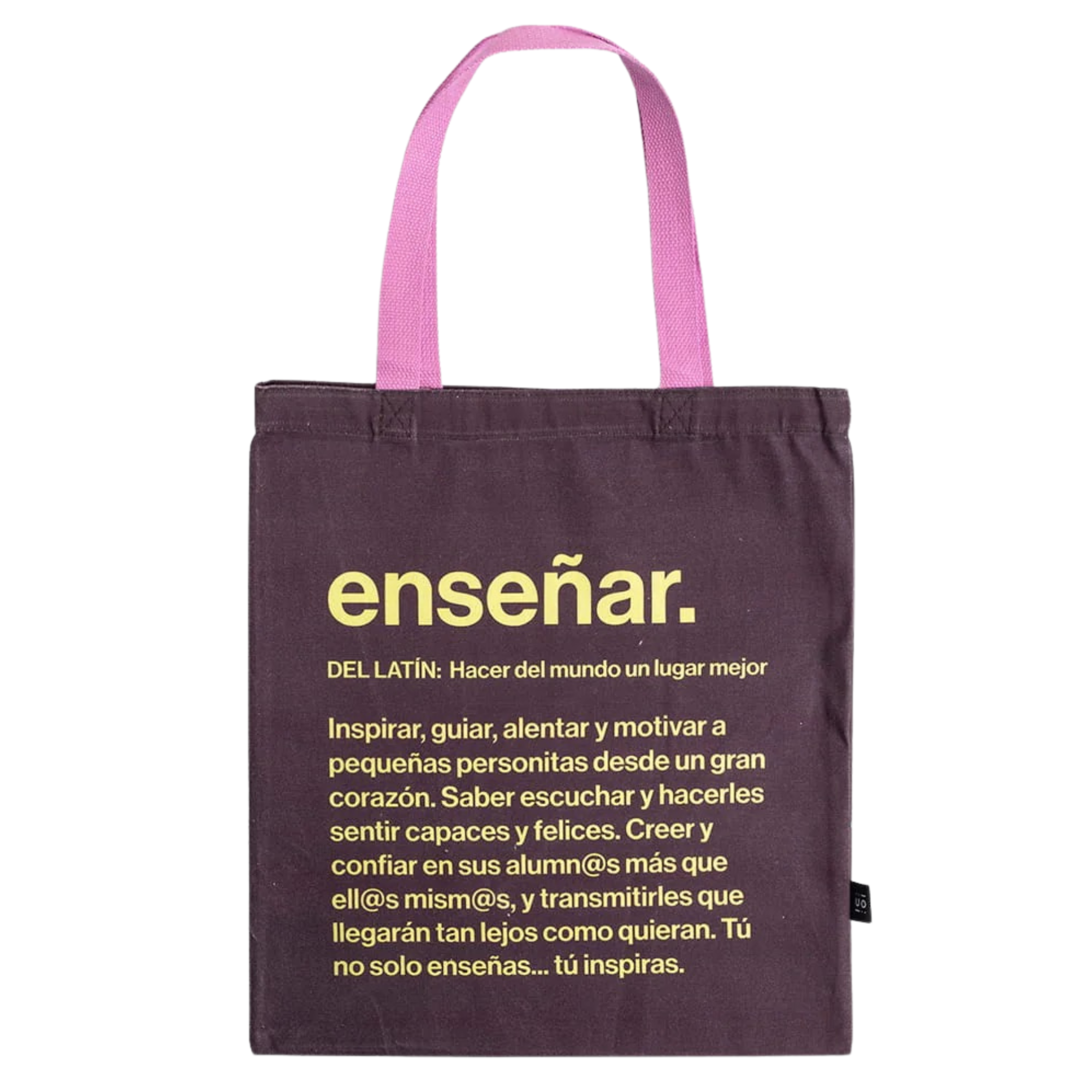 Totebag: definición de enseñar