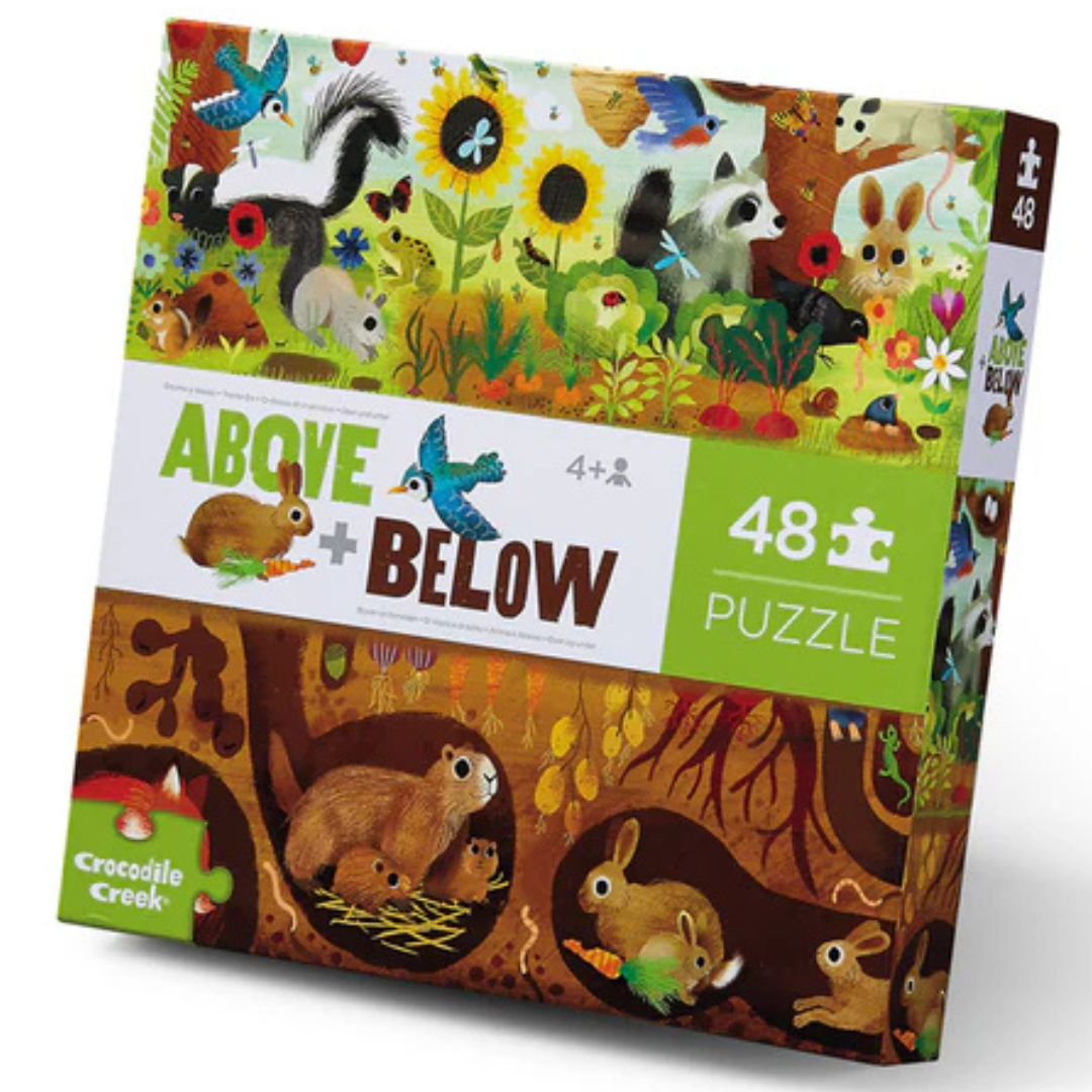 Puzzle arriba y abajo · Descubre la Floresta