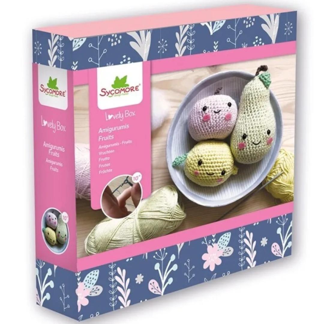 Crea tus frutas amigurimis