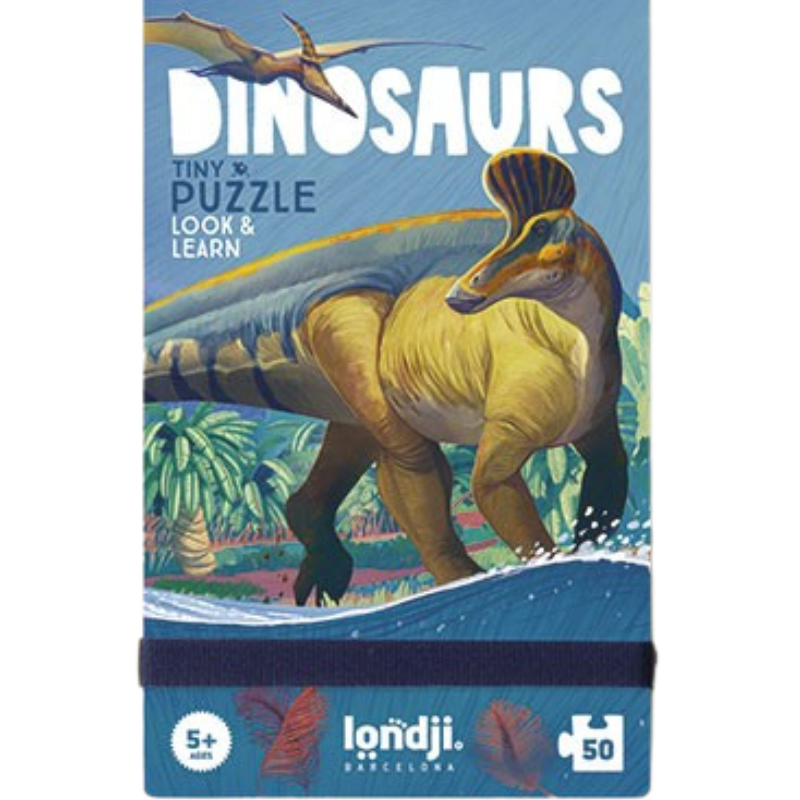 Puzzle tiny dinosaurs · 50 piezas