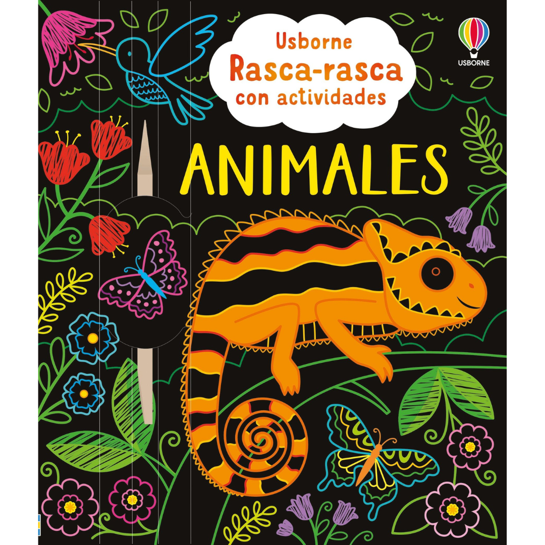 Rasca-rasca con actividades: animales