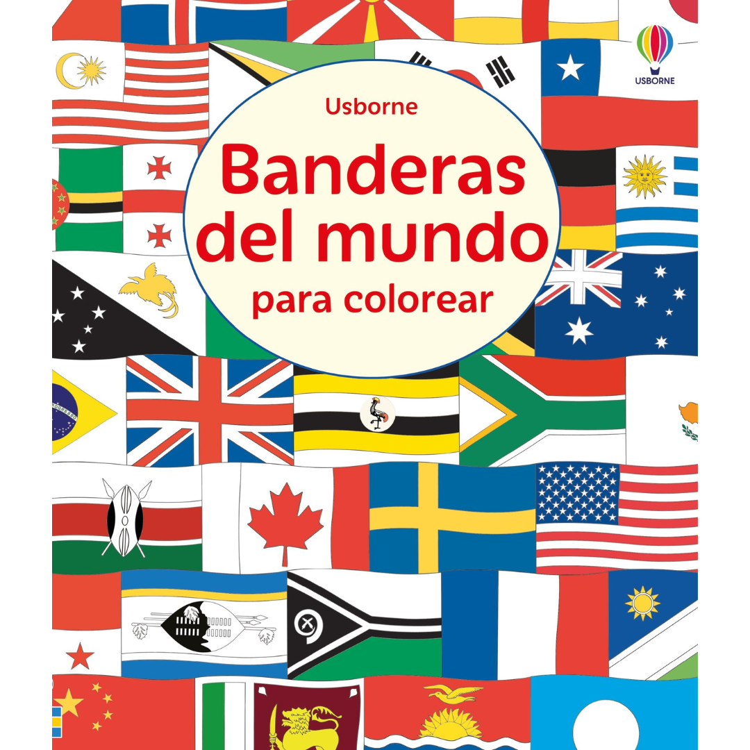 Banderas del mundo para colorear