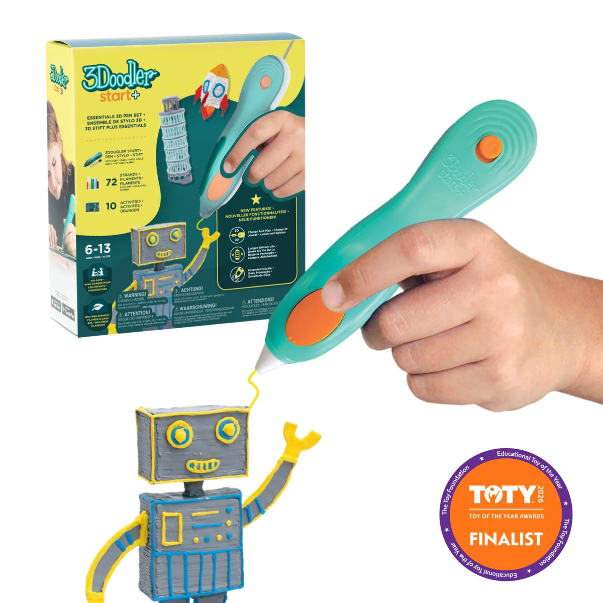 3Doodler Start+ ¡lápiz 3D!