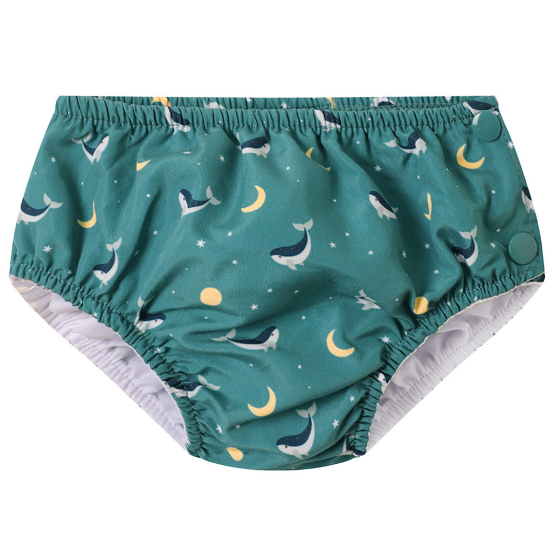 Bañador pañal MONNËKA · whale teal