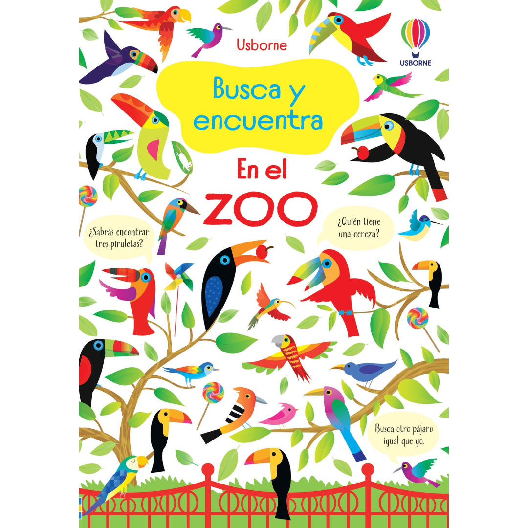 Busca y encuentra en el zoo
