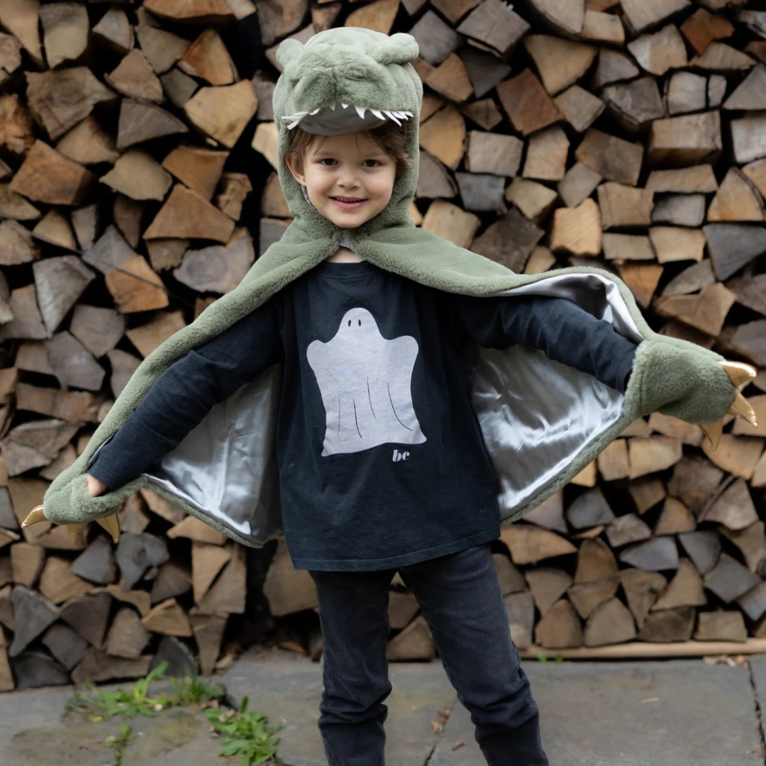 Capa de peluche T-Rex