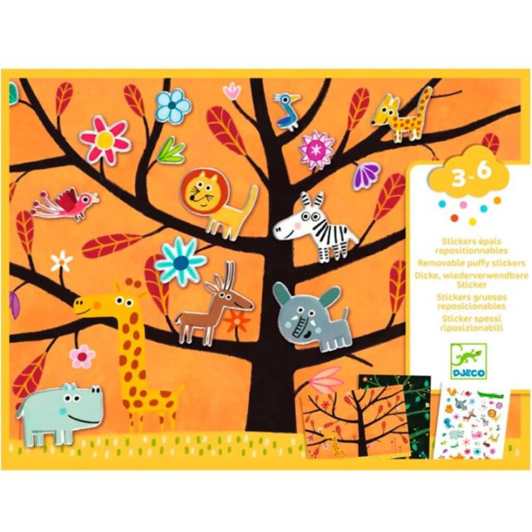 Pegatinas reutilizables · ¡pilla, pilla!