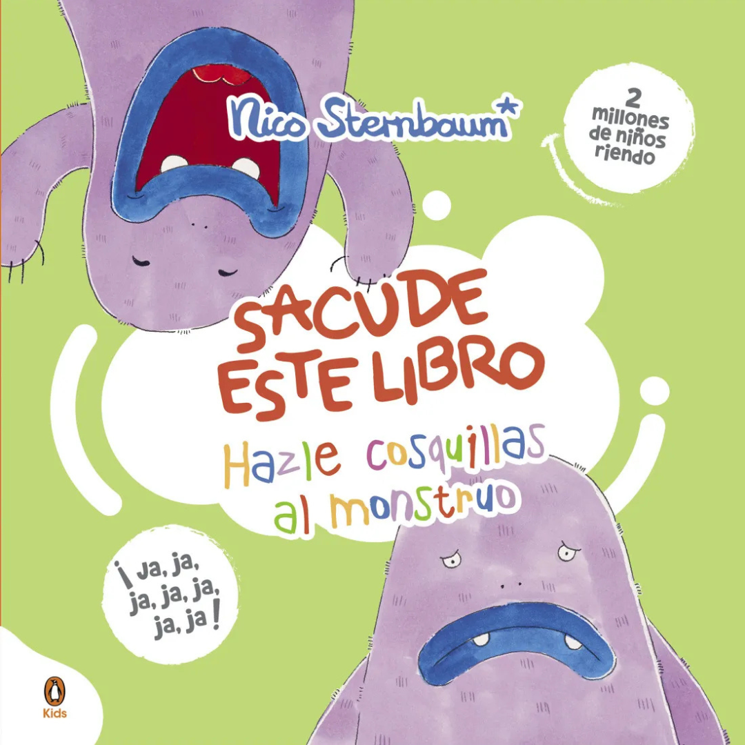Hazle cosquillas al monstruo: sacude este libro
