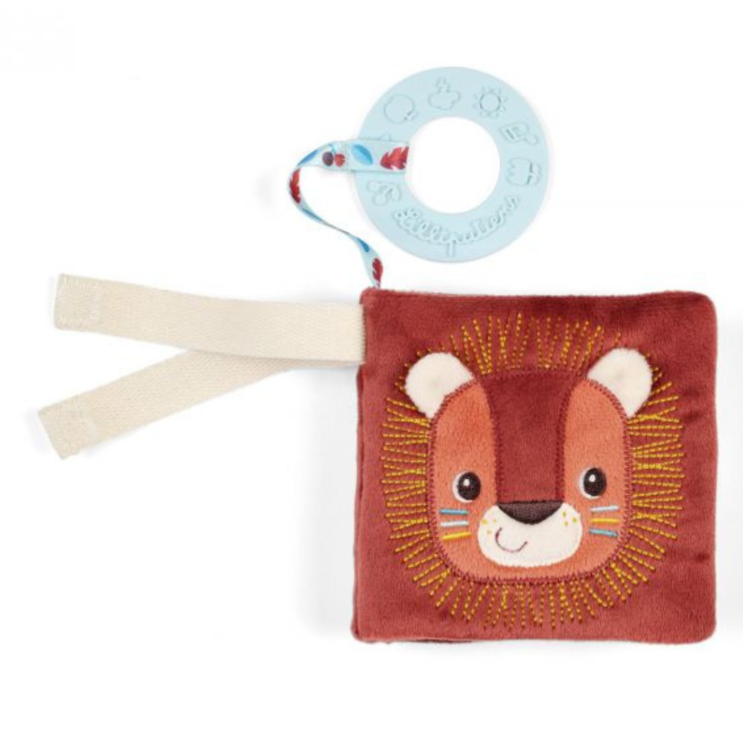 Minilibro de tela con mordedor · Jack