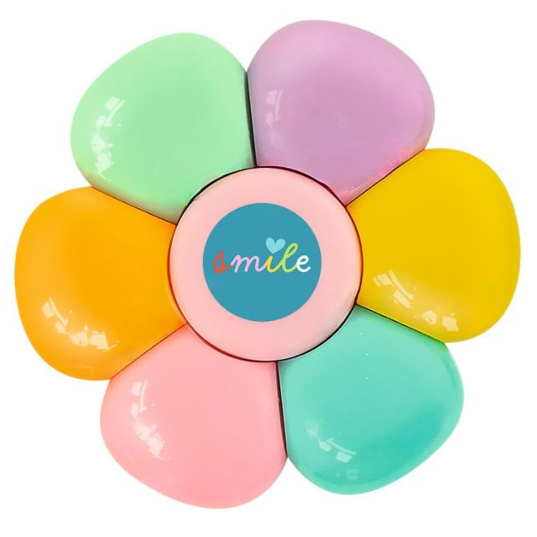 Mini marcadores con forma de flor