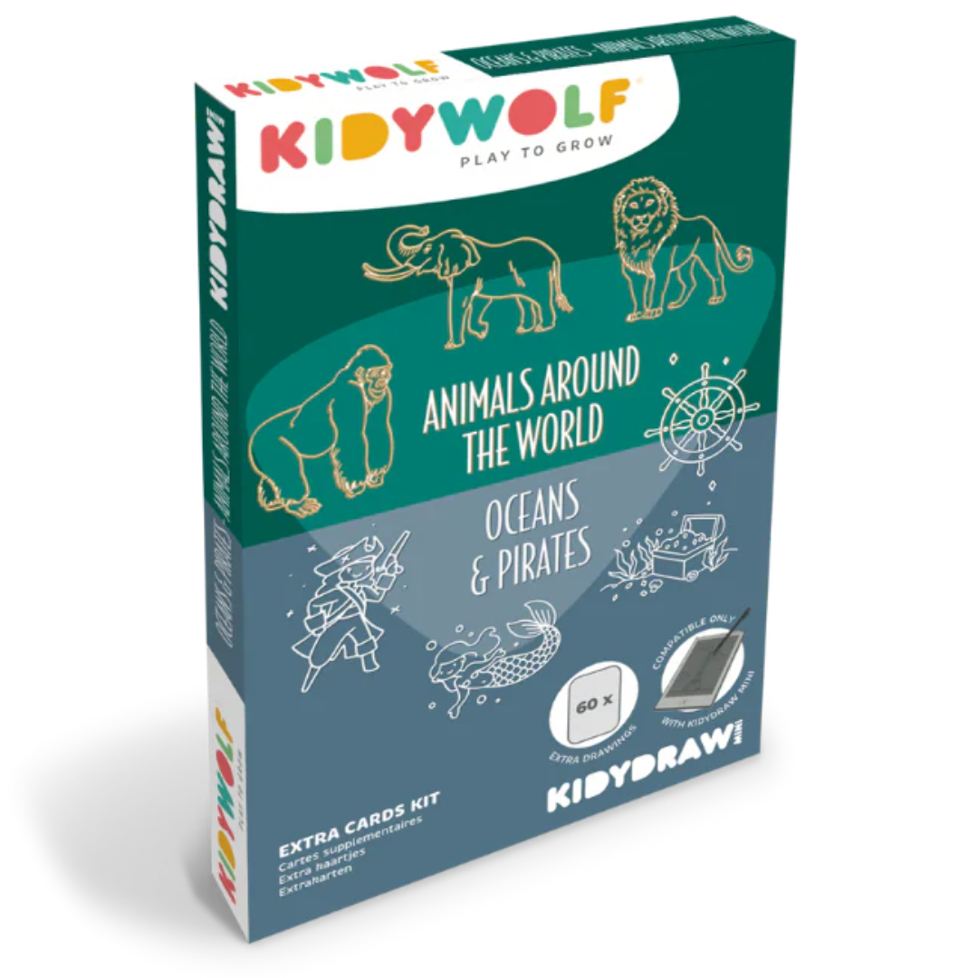 Plantillas para KIDYDRAW MINI · animales y piratas