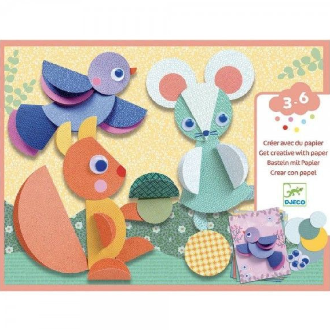 Crea con pegatinas, círculos y más círculos