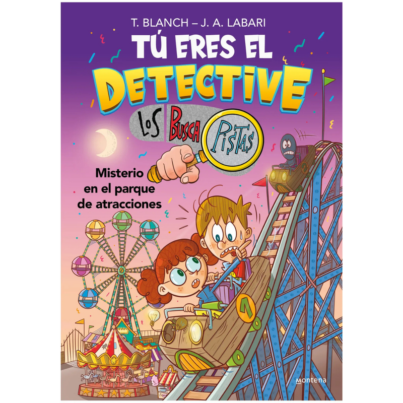 Tú eres el detective con Los Buscapistas 4 · Misterio en el parque de atracciones