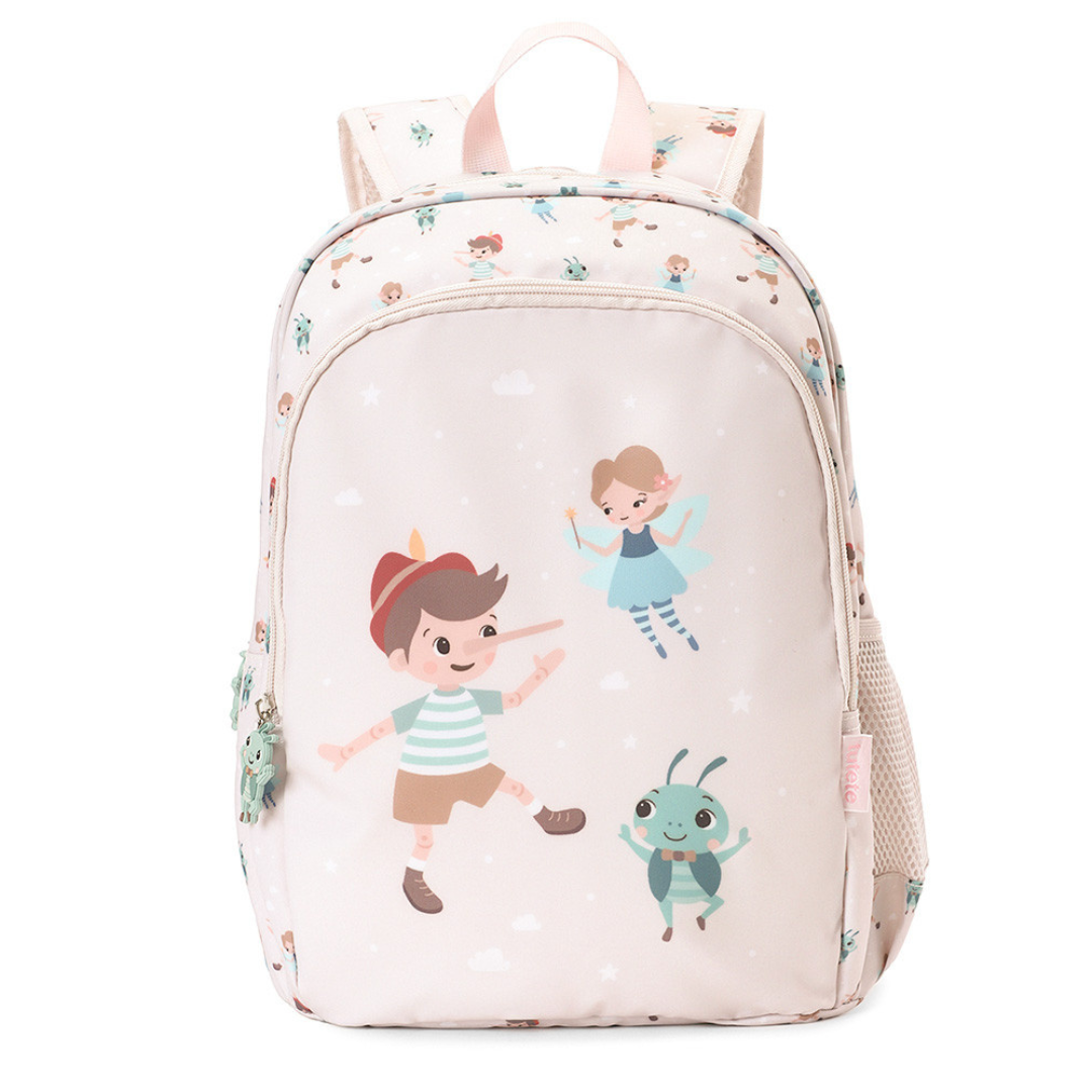 Mochila TUTETE mediana con llavero personalizable · wooden boy
