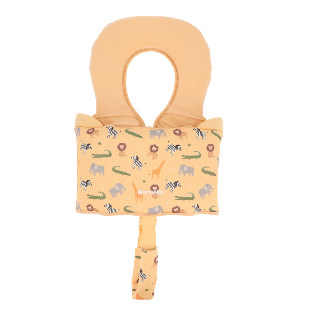 Chaleco flotador de aprendizaje MONNËKA para 1-2 años · wild animals