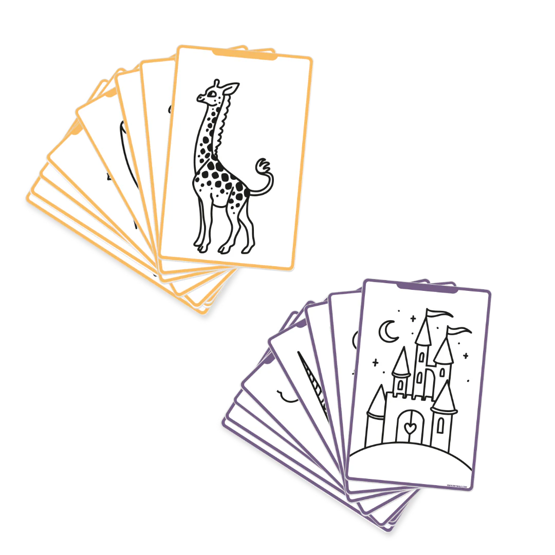 Plantillas para KIDYDRAW MINI · animales y cuentos