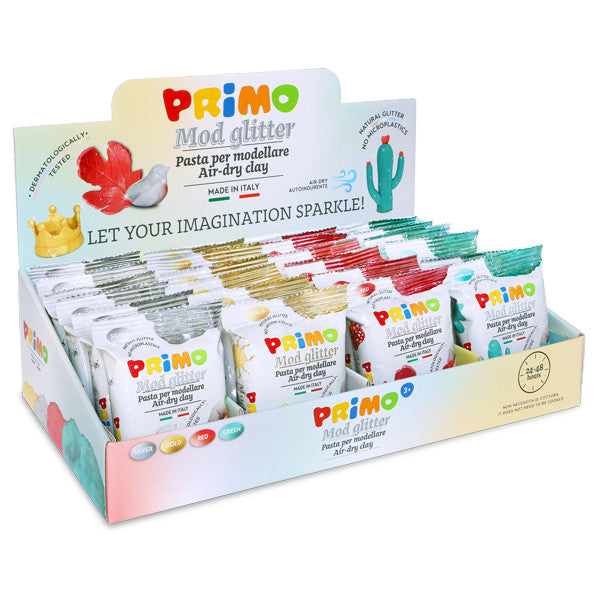 Pasta para moldear ¡con mucho brilli-brilli!