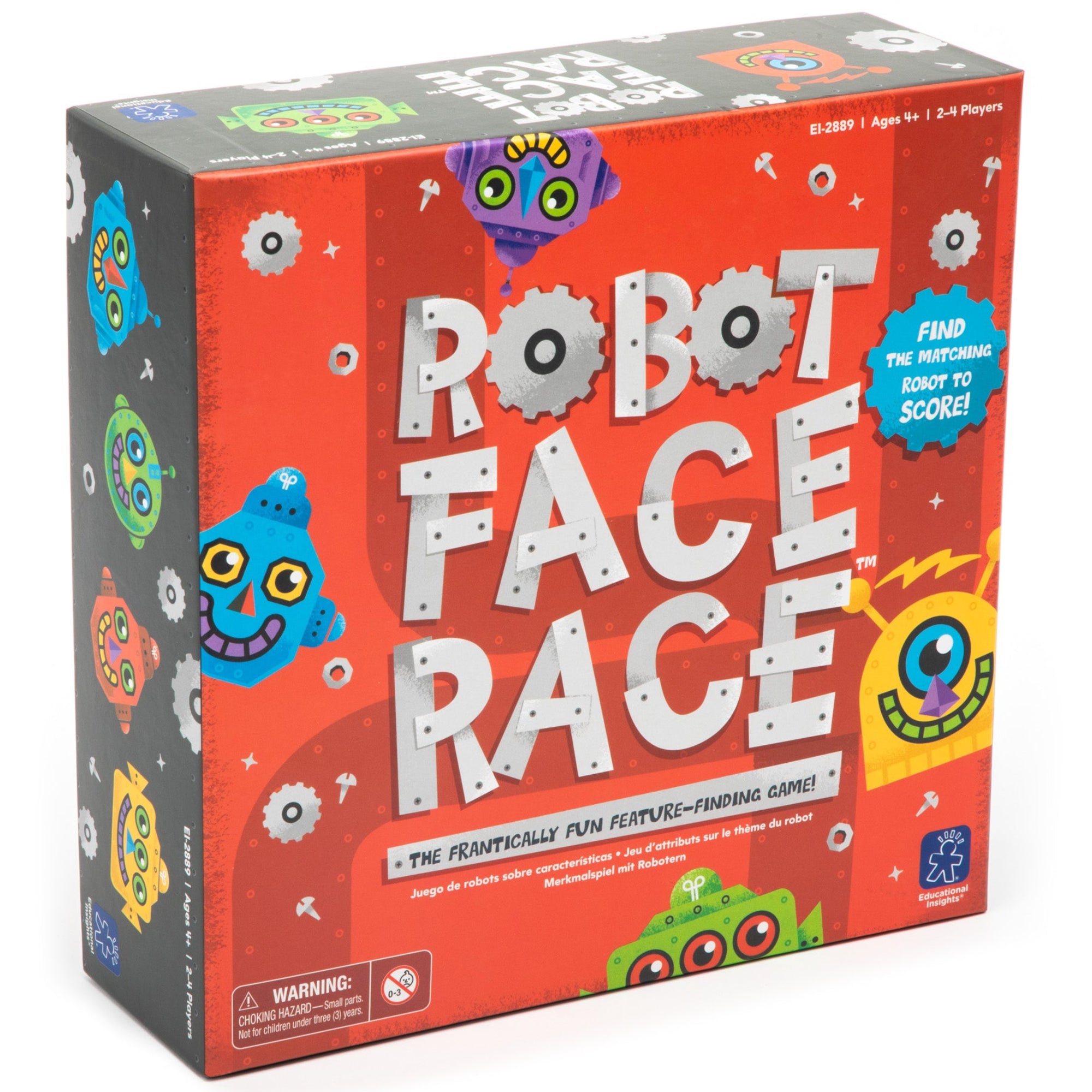 Robot face race