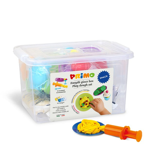 Set de plastilina con accesorios ¡snack bar!