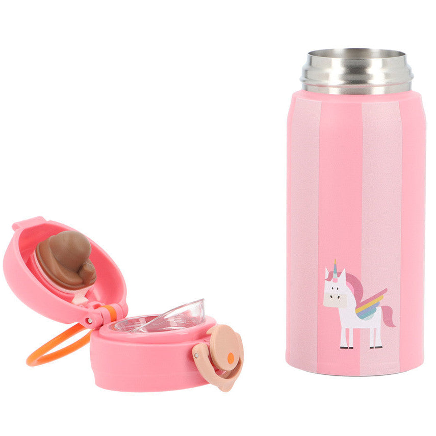 Botella de acero térmica NOUI NOUI 350ml. · unicornio