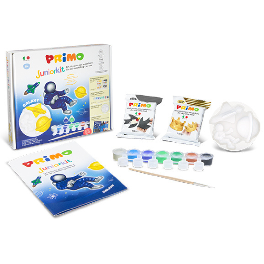 Pasta para moldear y pintar ¡se seca al aire! · espacio