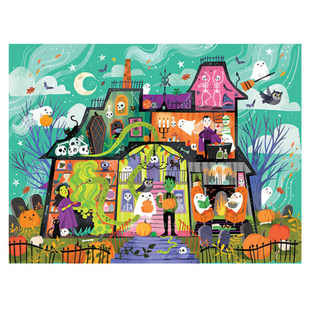 MAXI puzzle casa encantada: 36 piezas