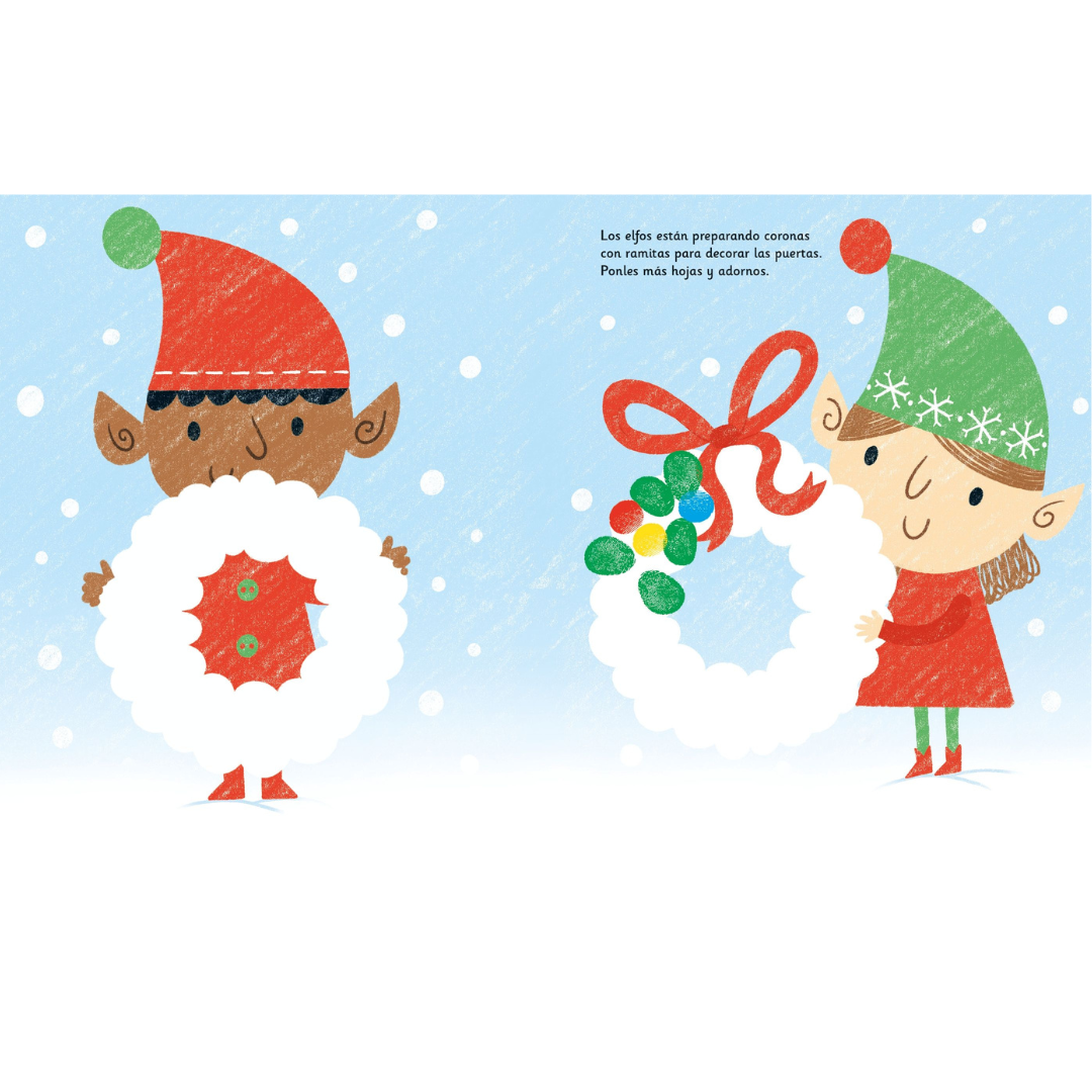 Pinta con los dedos · El Taller de Papá Noel