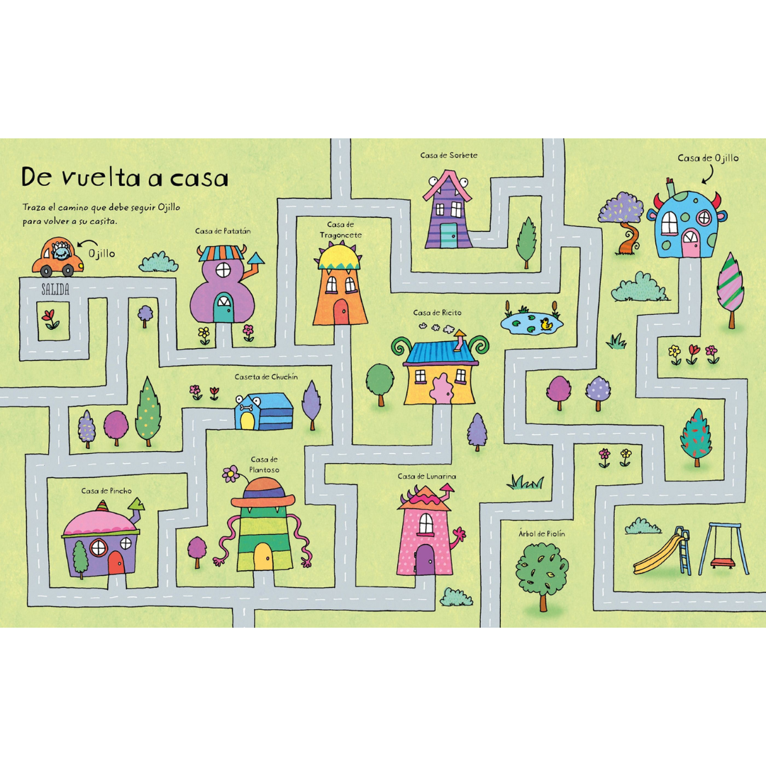 Libro pizarra reutilizable · practico los trazos