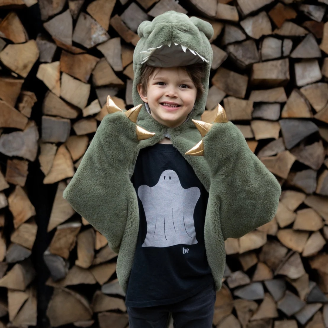 Capa de peluche T-Rex