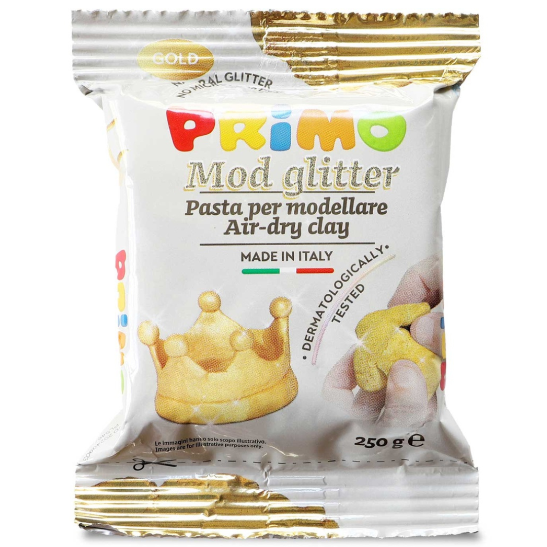 Pasta para moldear ¡con mucho brilli-brilli!