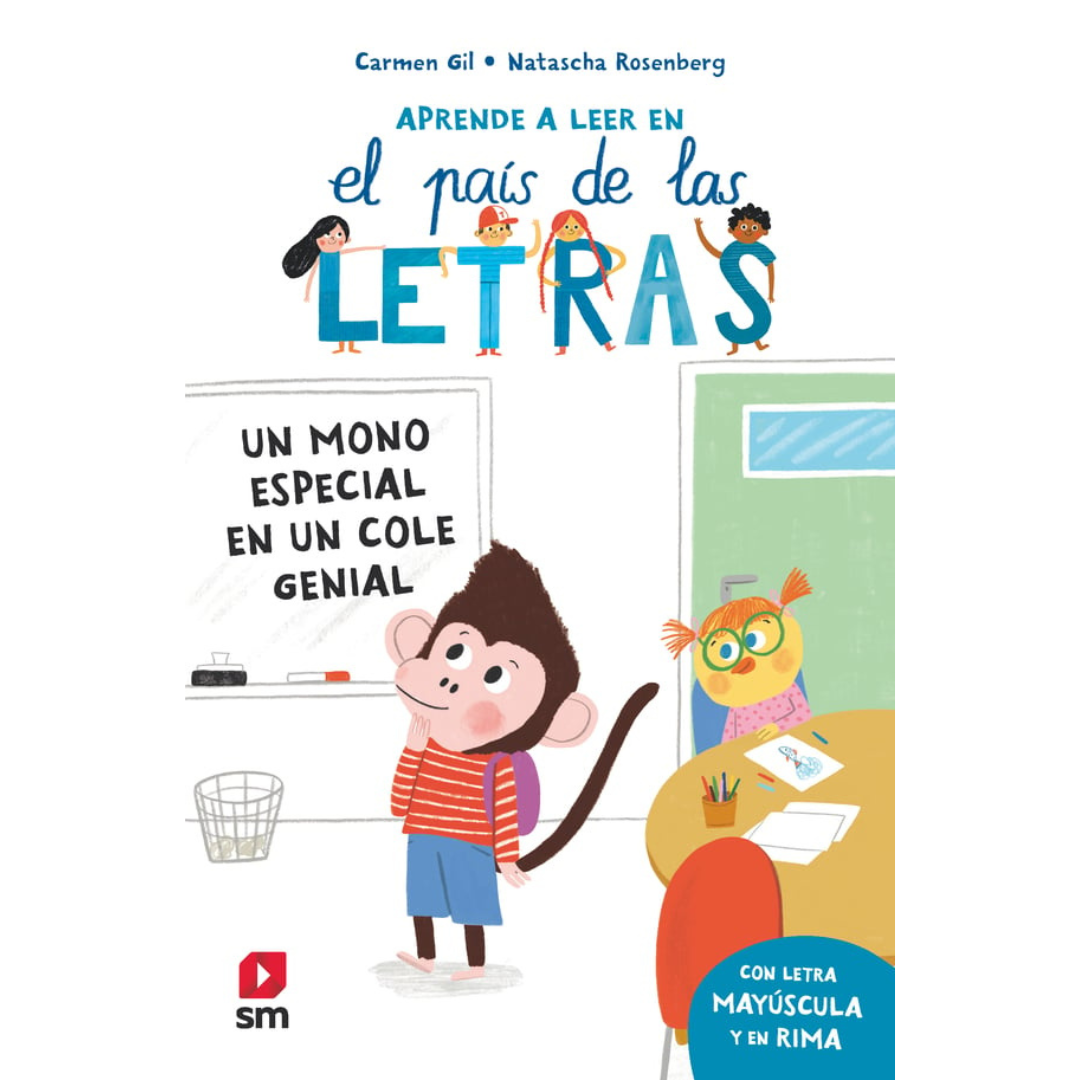 El país de las letras 4: un mono especial en un cole genial