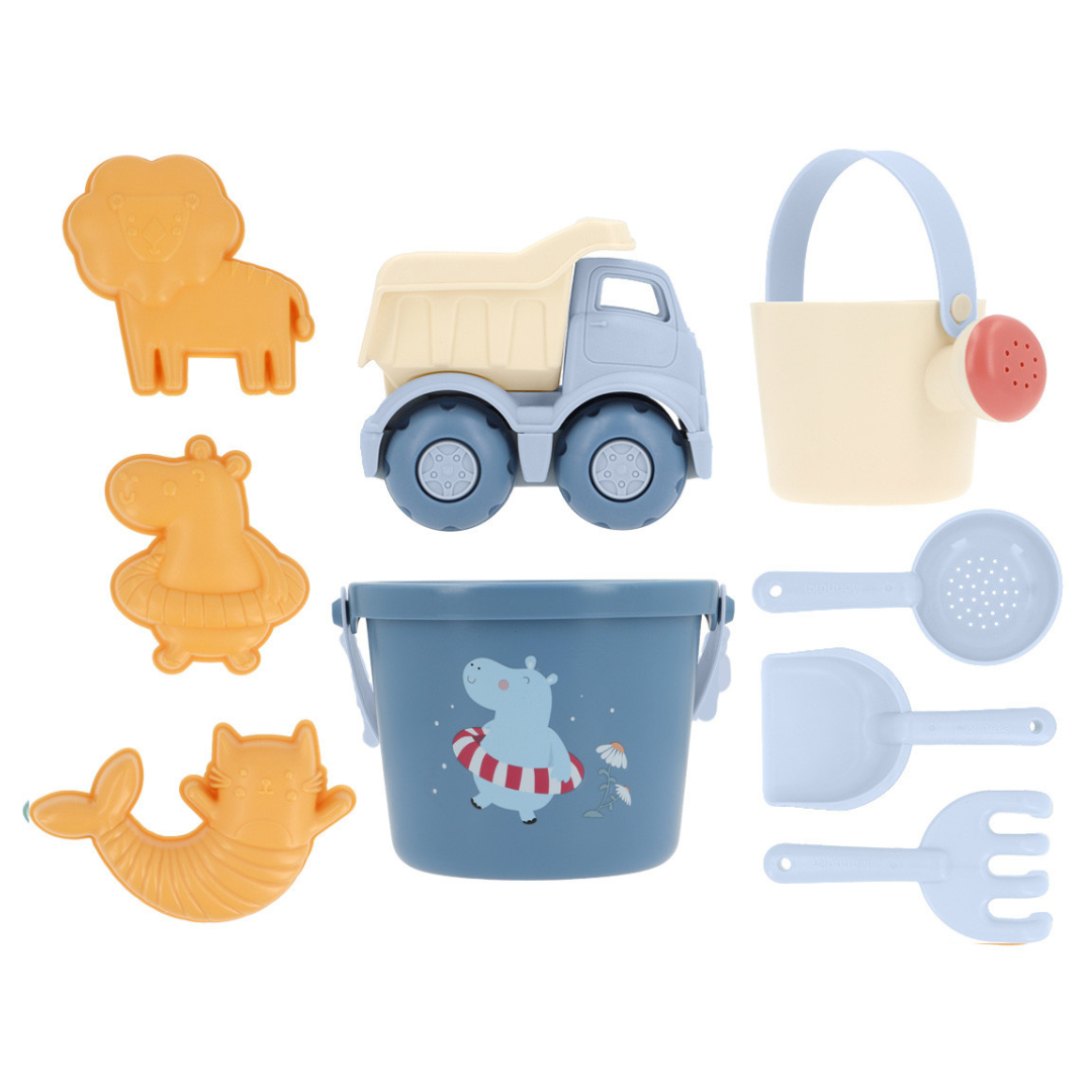 Set de juguetes de playa · hippos