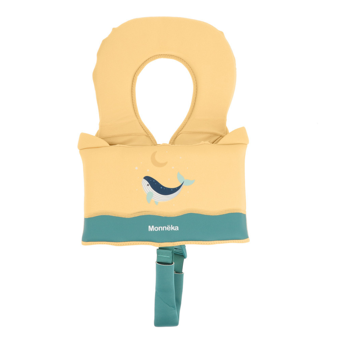 Chaleco flotador de aprendizaje MONNËKA para 1-2 años · whale teal