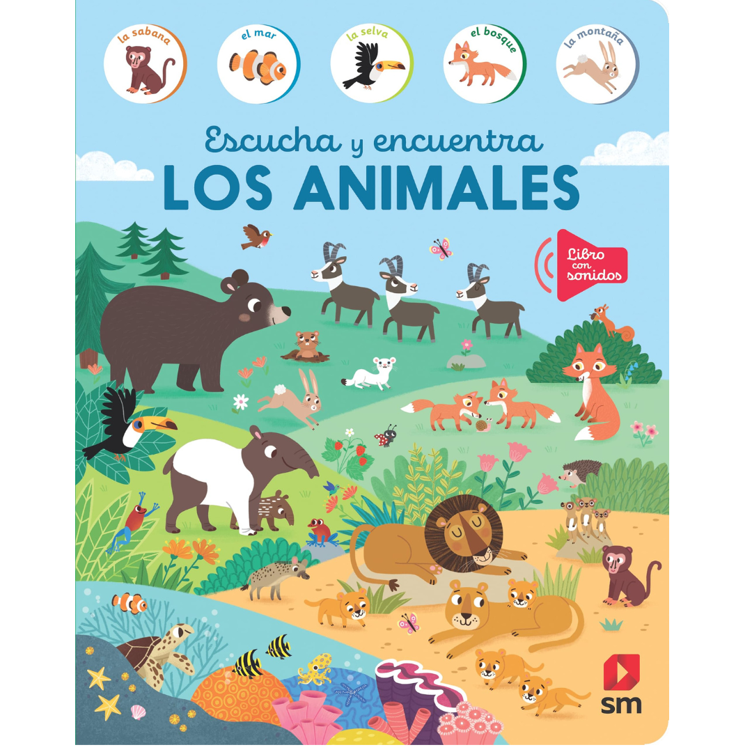 Escucha y encuentra: los animales