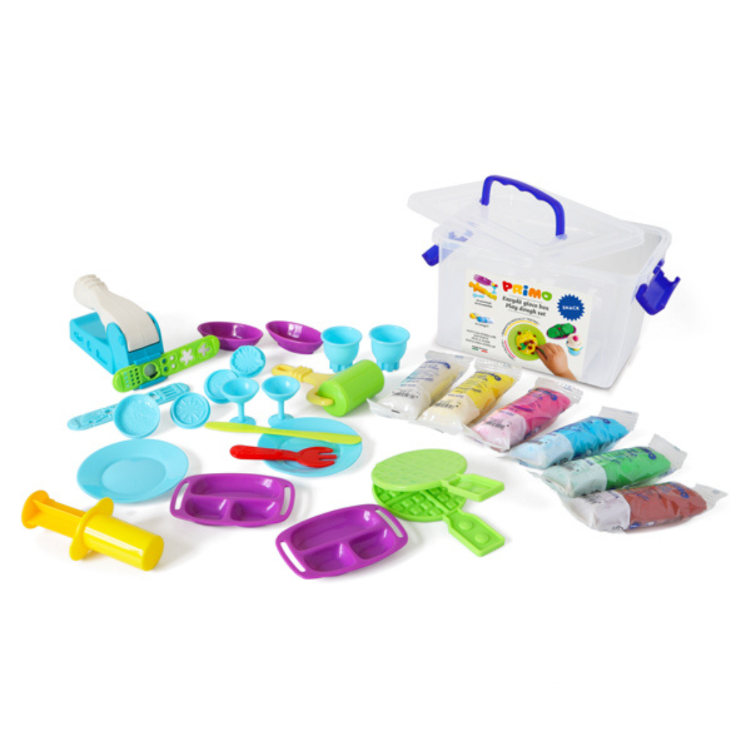 Set de plastilina con accesorios ¡snack bar!