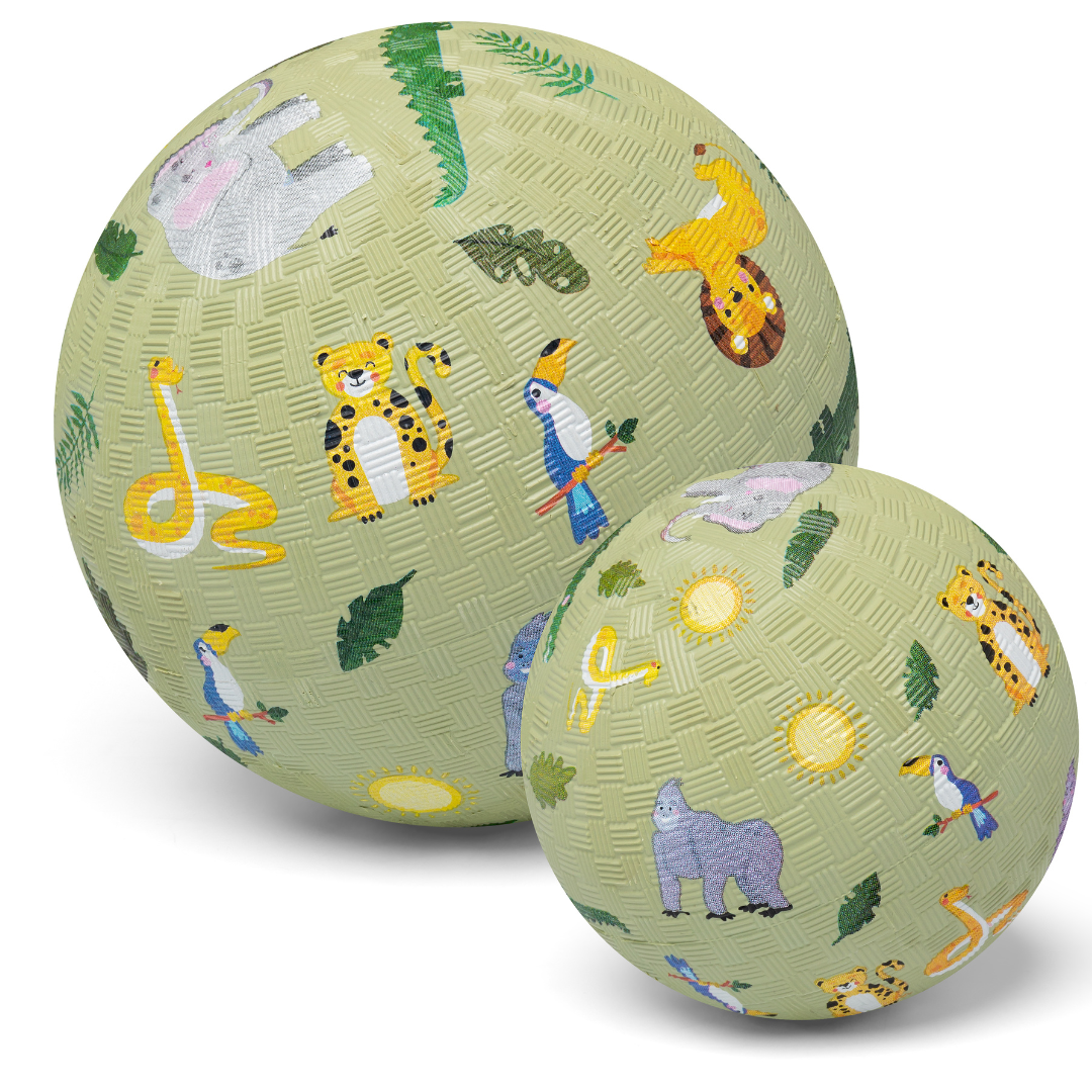 Pelota de caucho natural · jungla
