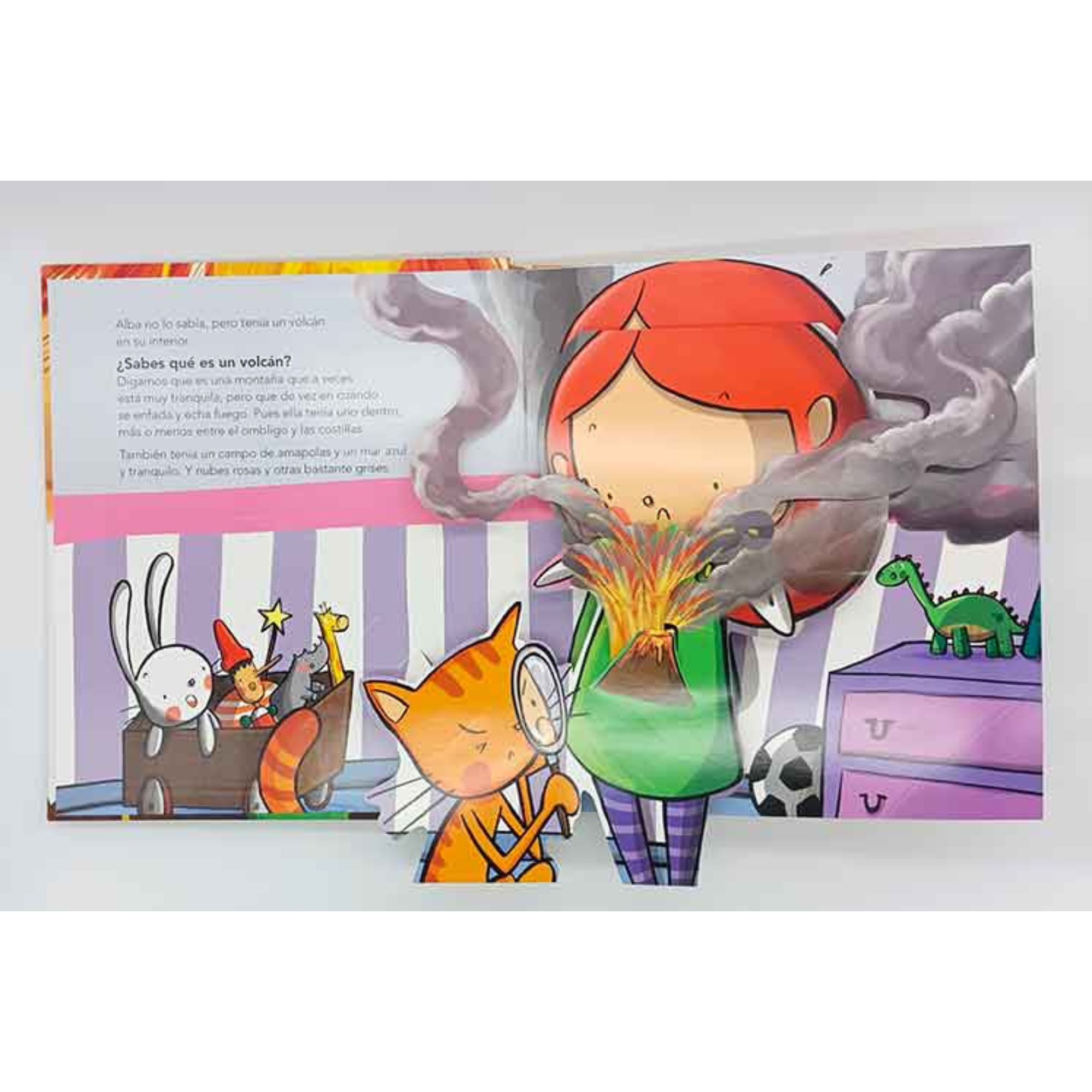 Tengo un volcán en pop-up