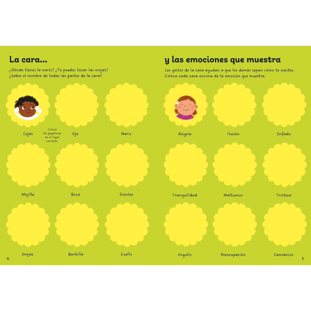 Mi pequeño libro de pegatinas · así es mi cuerpo