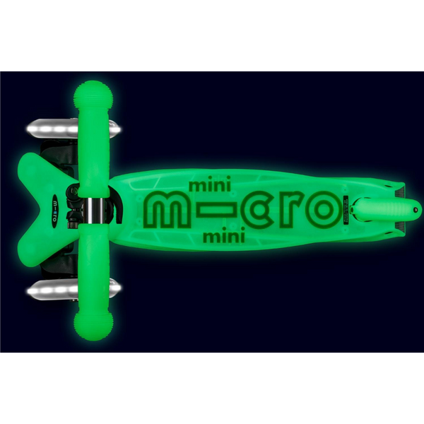 Mini Micro Deluxe GLOW LED Verde lima