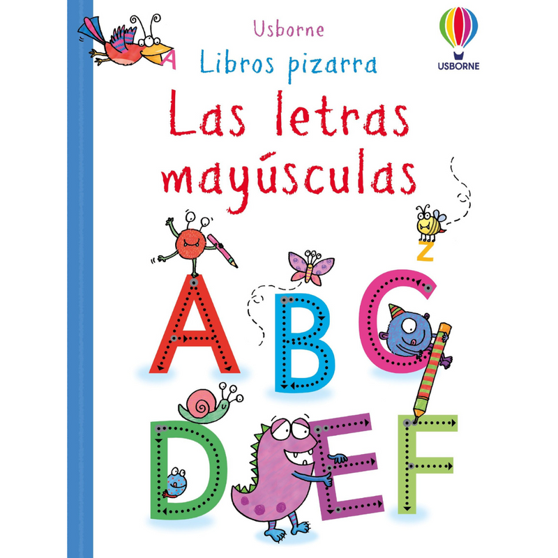 Mi maletín de libros pizarra · Practico las letras