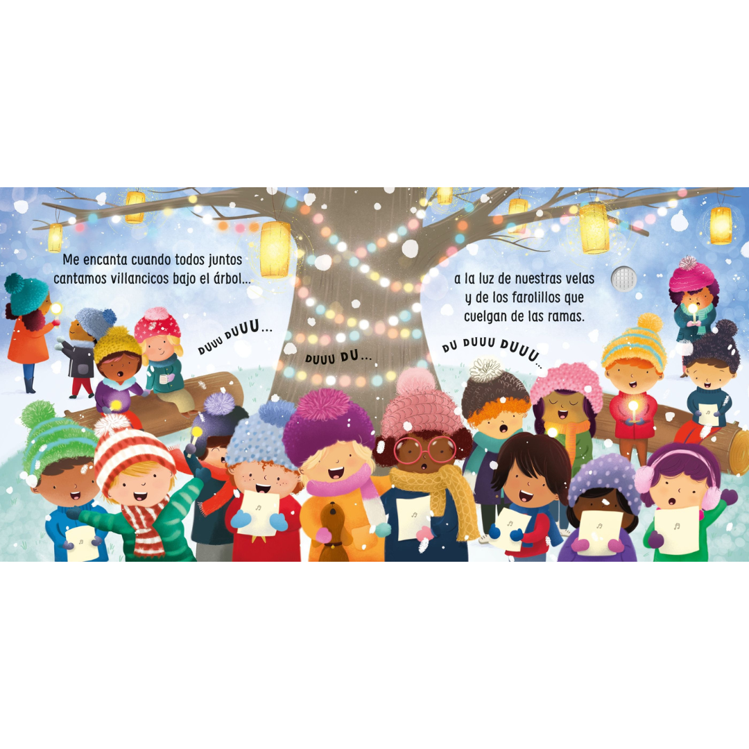 Un día de nieve ¡con luces y sonidos!