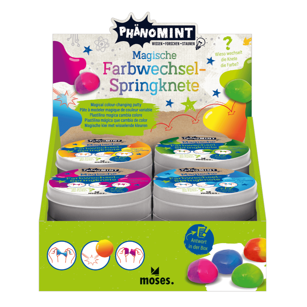 Plastilina mágica ¡que cambia de color!