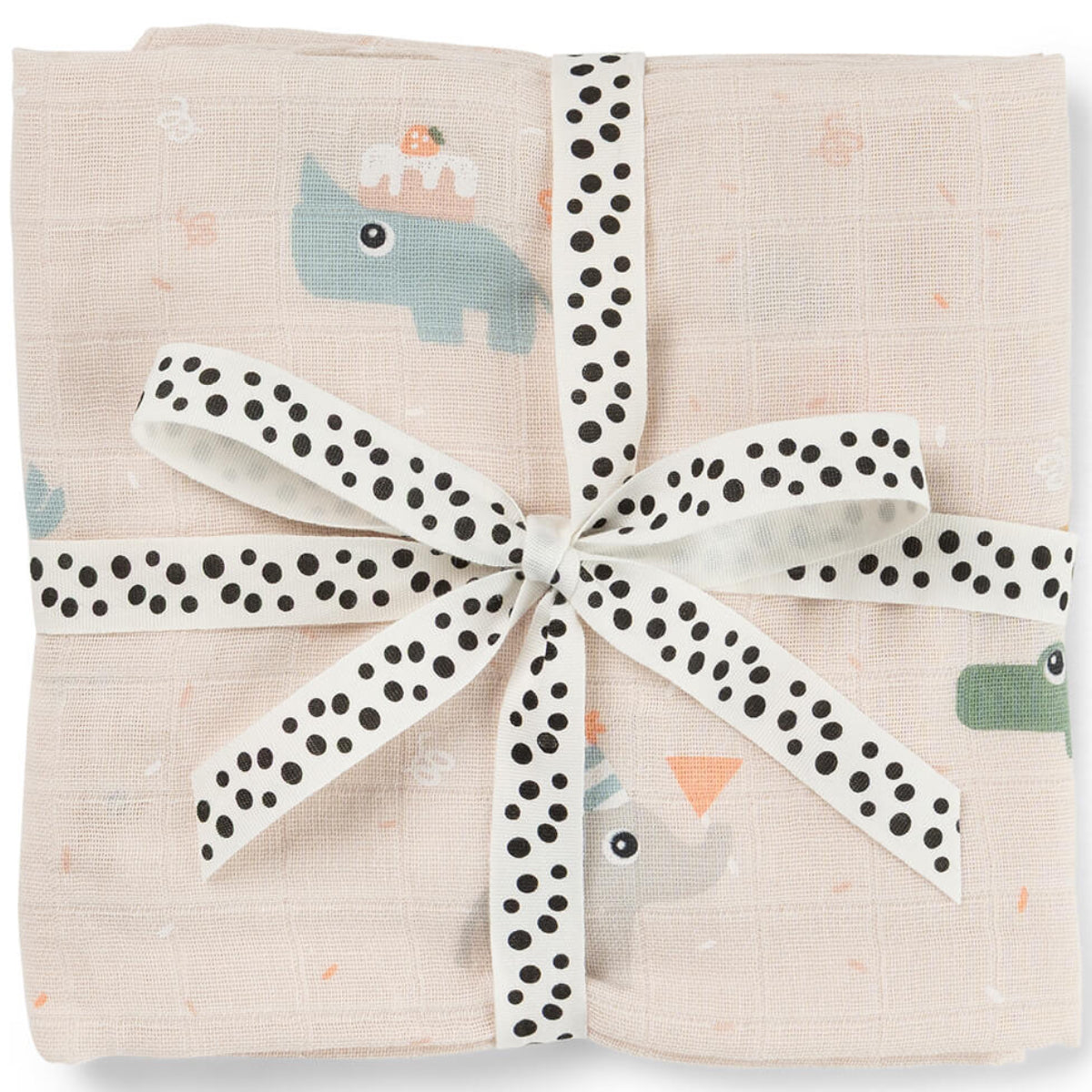 Muselina algodón DONEBYDEER 120x120 · celebration rosa