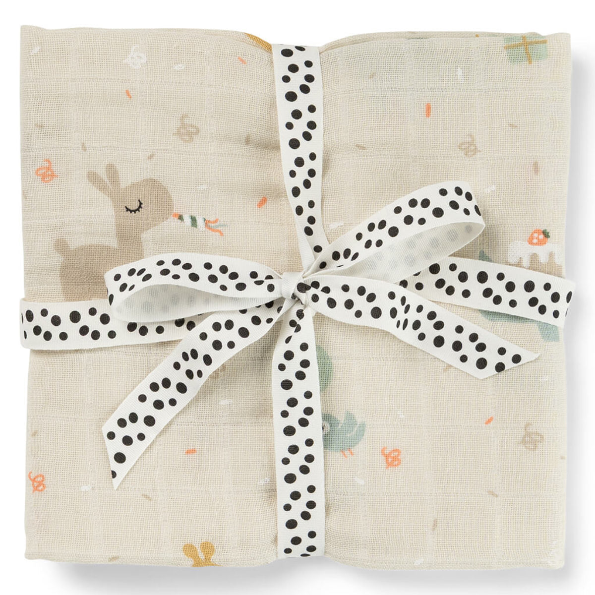 Pack 2 muselinas de algodón DONEBYDEER 65X65 · celebration arena