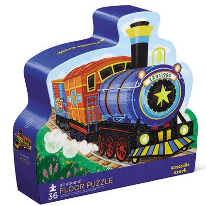 Puzzle trenes: 36 piezas