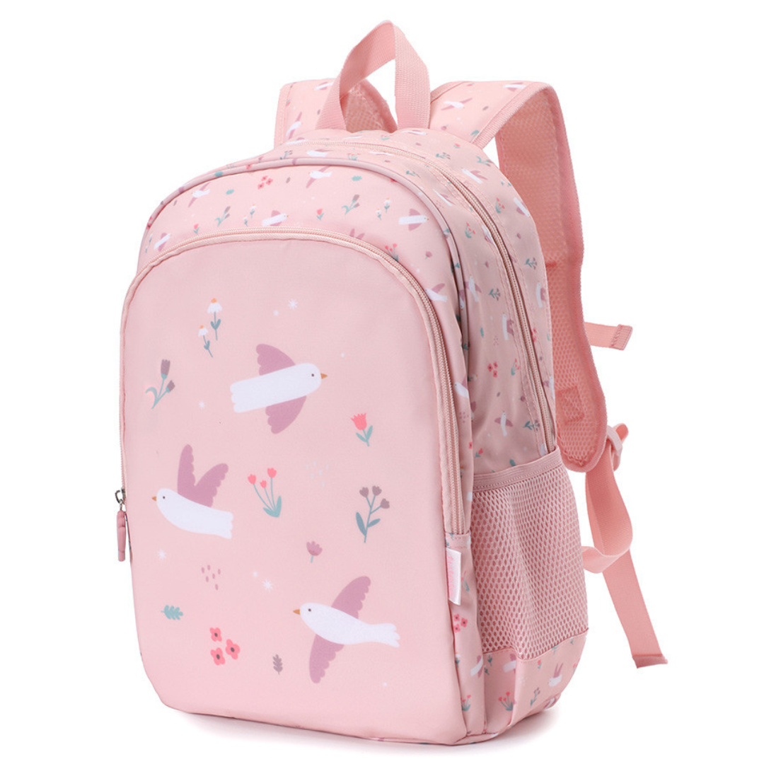Mochila TUTETE mediana con llavero personalizable · birds